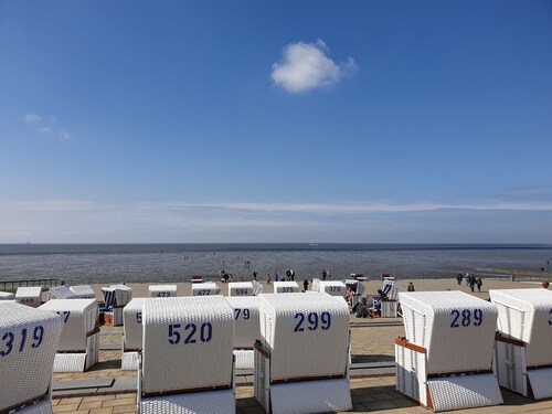 Strandnahe 2-Zimmer-Wohnung "Ruhekajüte" in Büsum 