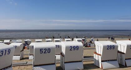 Strandnahe 2-Zimmer-Wohnung "Ruhekajüte" in Büsum