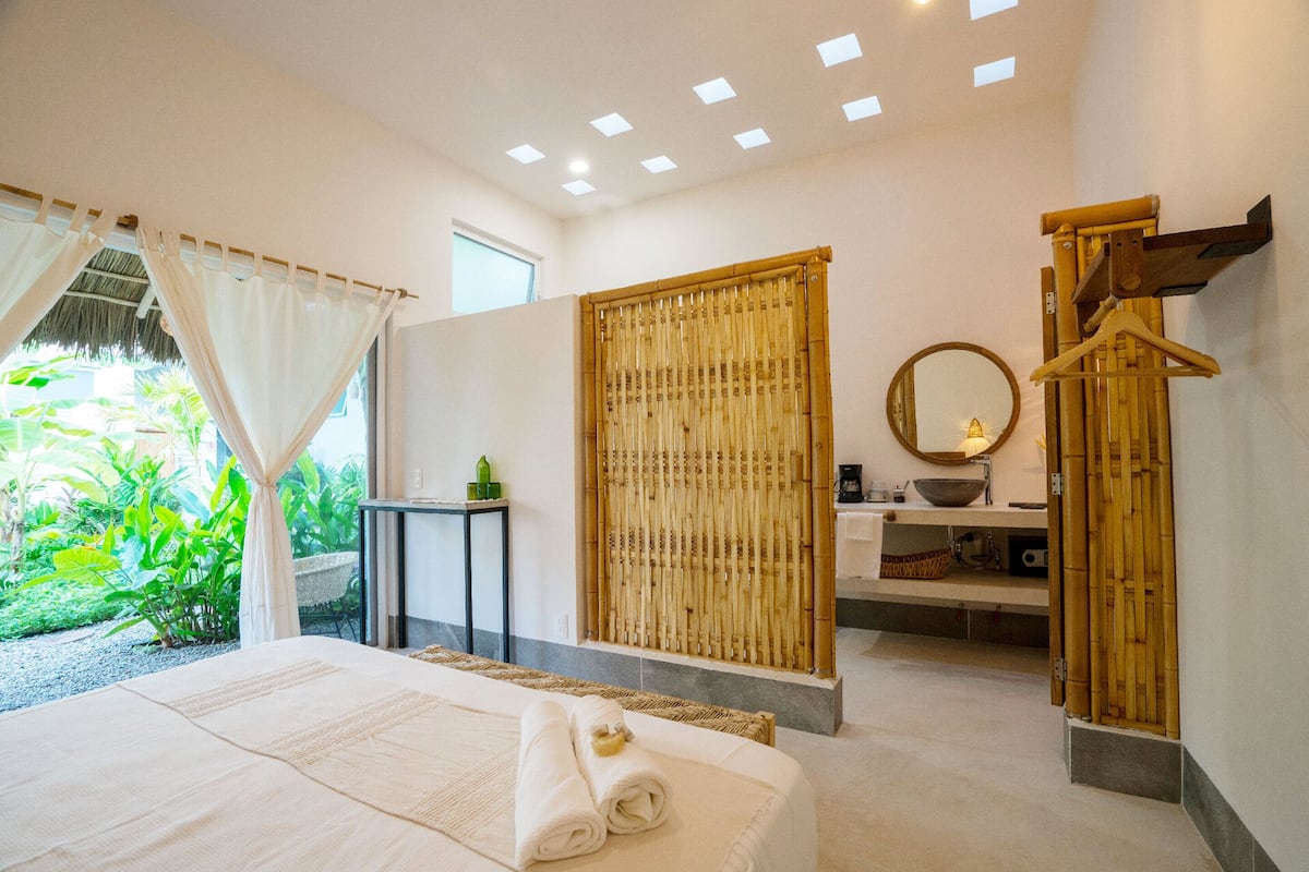 1 habitación, sábanas de algodón egipcio y ropa de cama de alta calidad