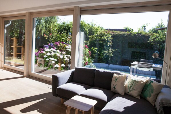 TV connectée, lecteur de DVD, livres, vidéothèque