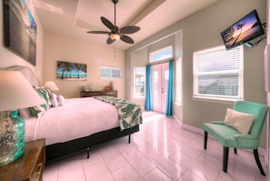 4 bedrooms, iron/ironing board, travel crib, WiFi