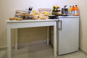 Petit déjeuner buffet compris tous les jours