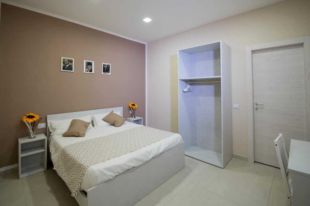 Premium bedding, down duvets, memory-foam beds, minibar