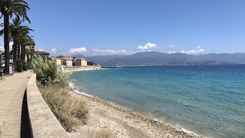 Beach nearby, beach towels