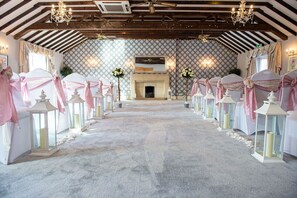 Indoor wedding