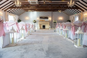 Indoor wedding