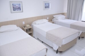 Triple Room | 1 bedroom, minibar, desk, blackout curtains