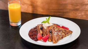 Daily full breakfast for a fee