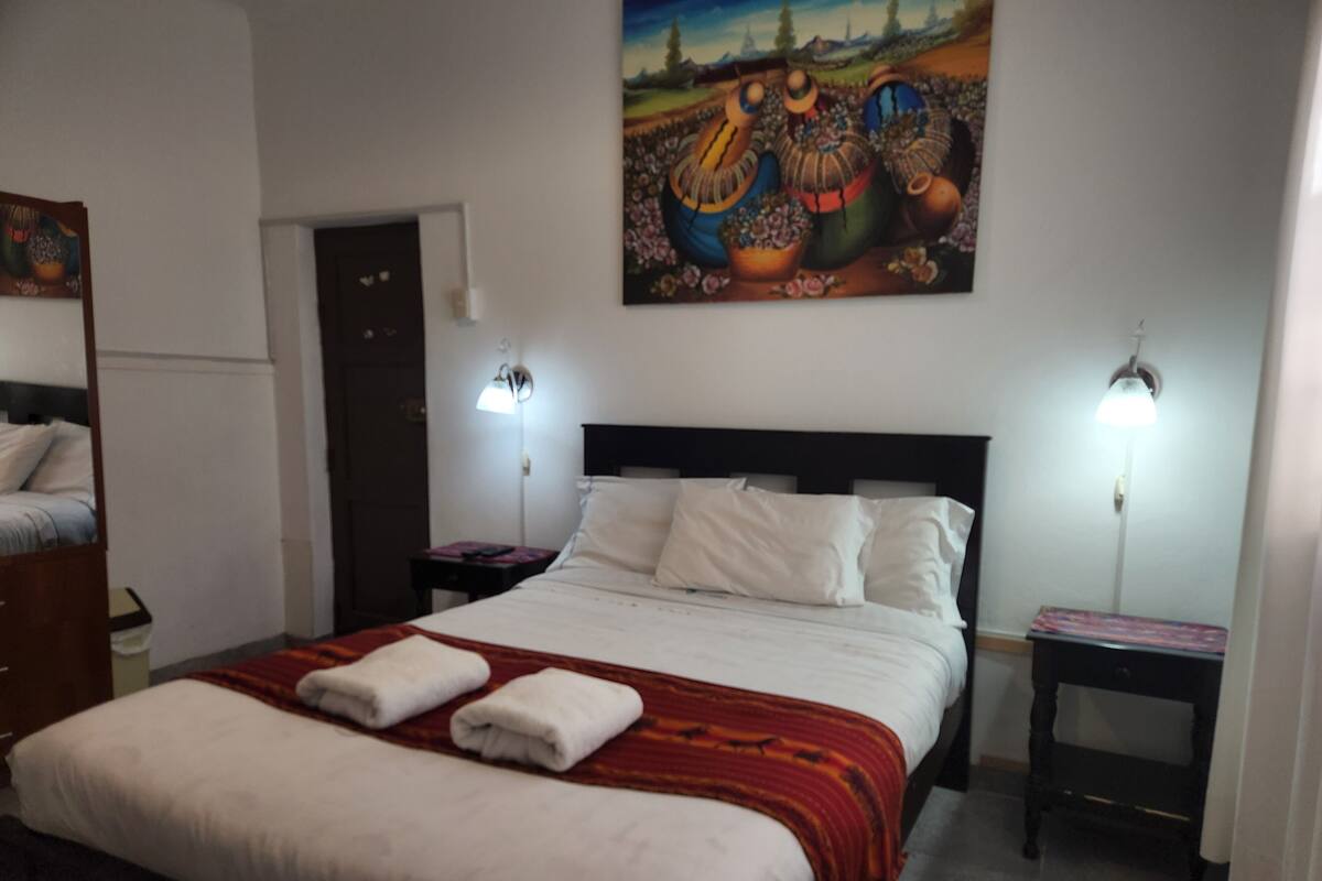 Premium bedding, down duvets, pillow-top beds, desk