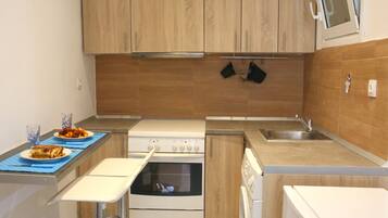 Fridge, oven, toaster