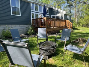 Terrace/patio - Outdoor Adventure Home: Golfing, Hiking & Kayaking (Wellesley Island)