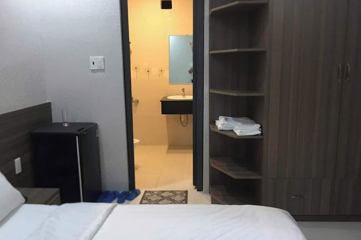 Desk, iron/ironing board, free WiFi, bed sheets