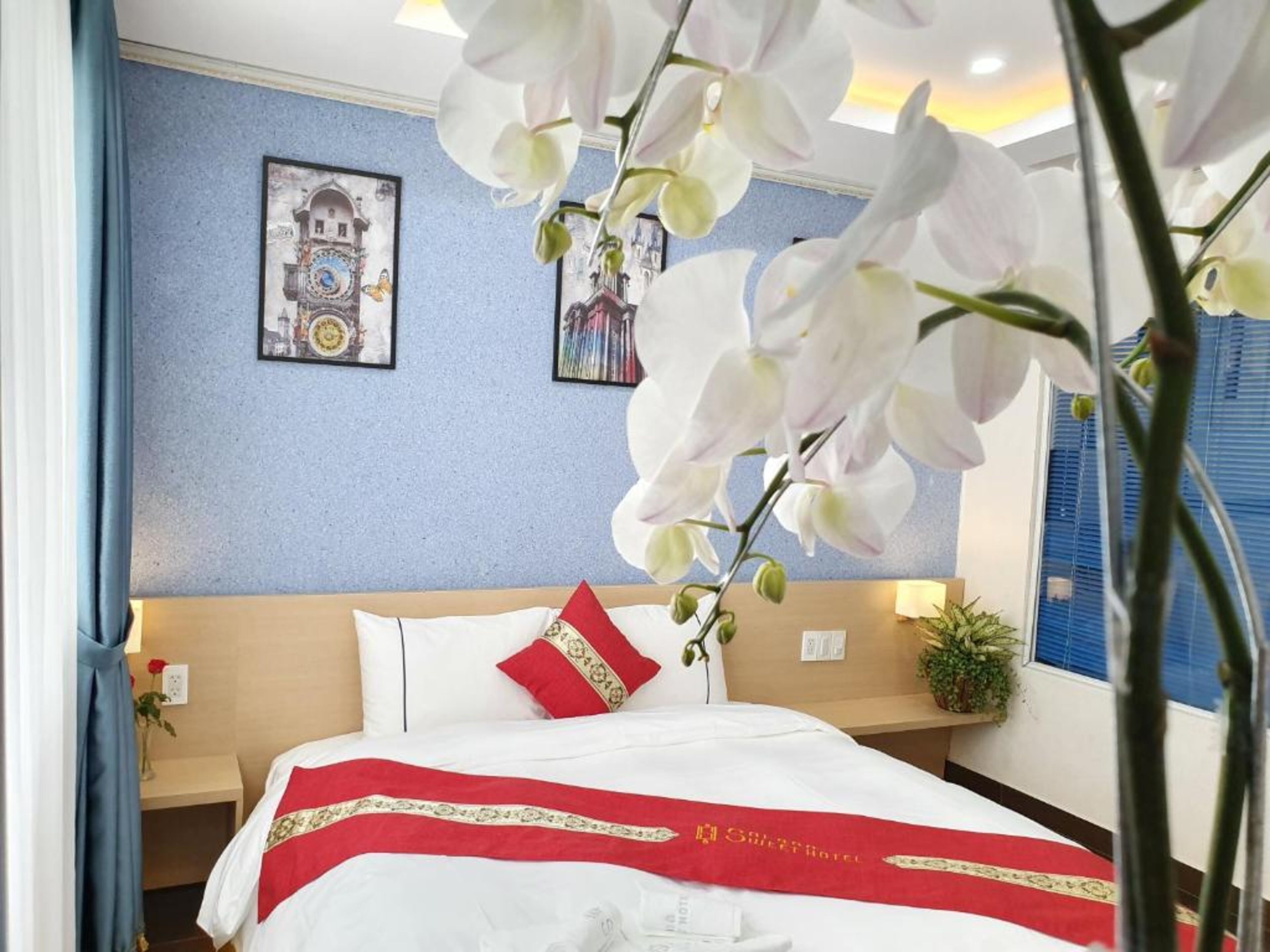 ห้องดีลักซ์ | พื้นที่ทำงานแบบใช้แล็ปท็อป, Wi-Fi ฟรี, ผ้าปูที่นอน