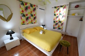 2 chambres, fer et planche à repasser, Wi-Fi gratuit, draps fournis