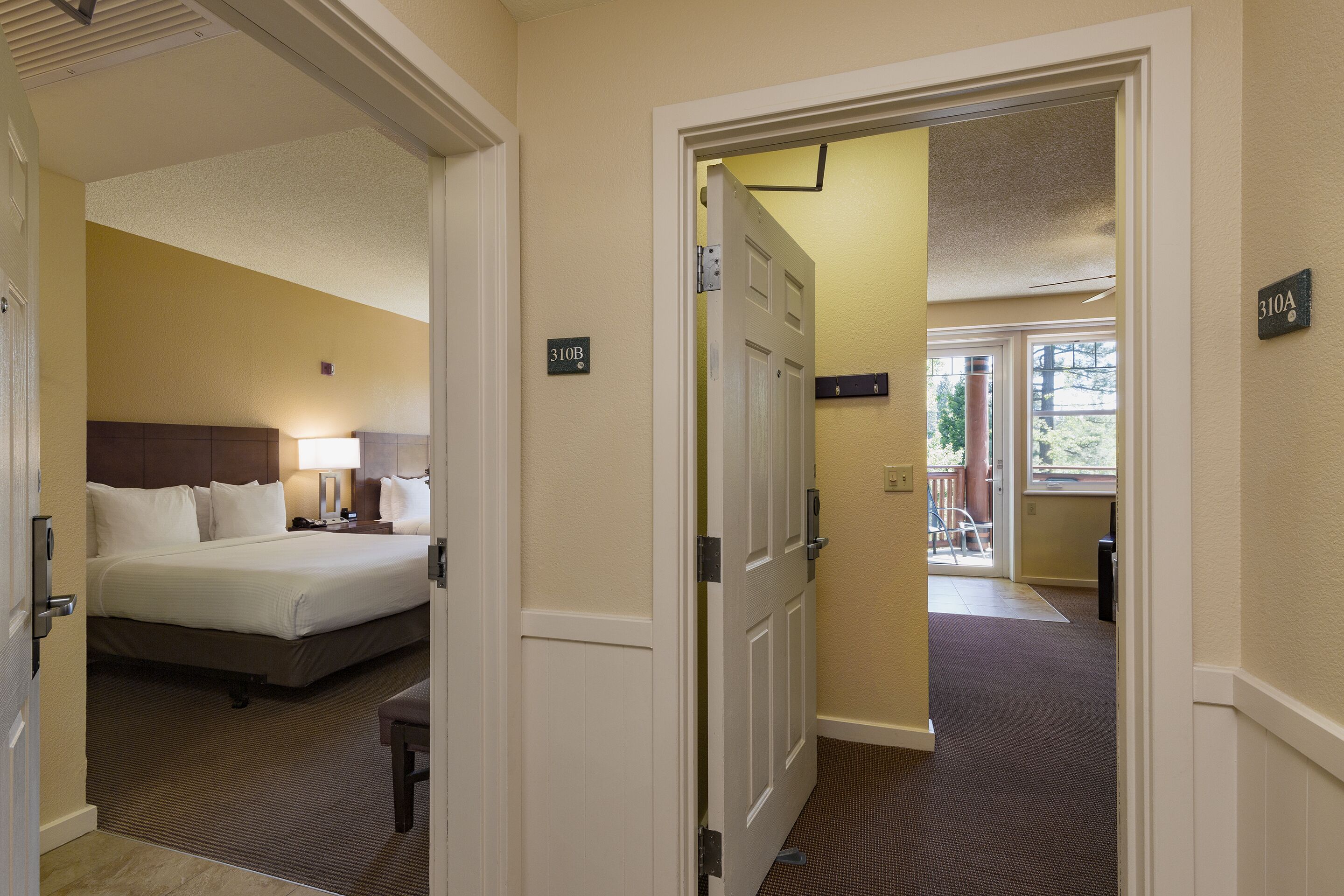 Large two-bedroom suite at resort adjacent to Lake Tahoe!