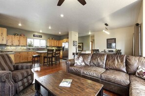 TV connectée, cheminée