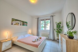 2 Schlafzimmer, kostenloses WLAN, Bettwäsche