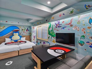 Pokémon ROOM | 1 bedroom, hypo-allergenic bedding, down comforters, in-room safe - MIMARU Osaka Namba North (Osaka)