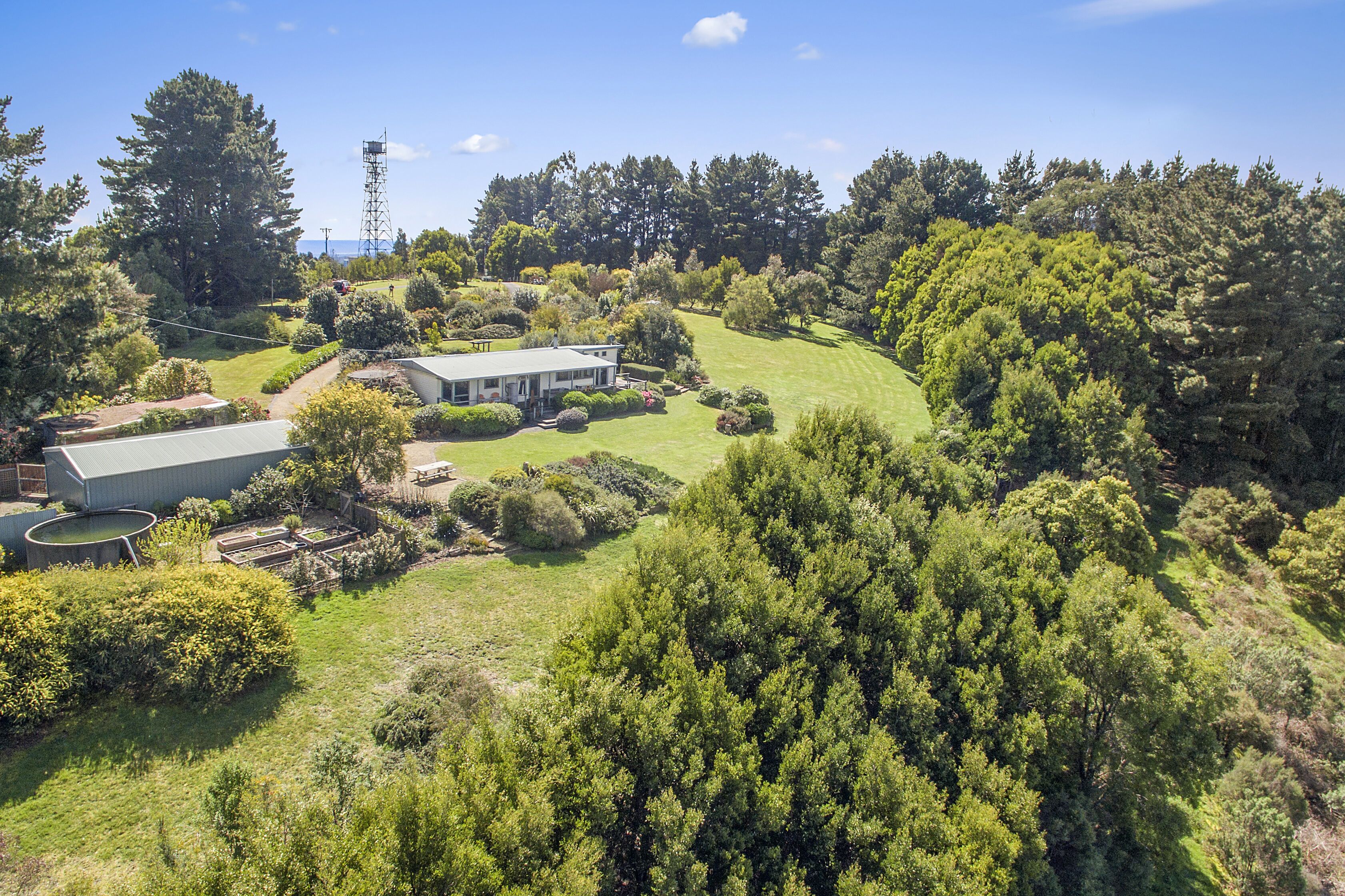 Áreas de la propiedad