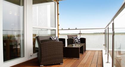 Floating House 2 Wotig with fireplace - 01. Floating Houses (95 mÂČ) with fireplace