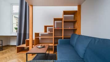 Apartment | Living area | 42-inch LED TV with digital channels, TV