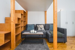 Apartamento | 2 quartos, espaço de trabalho para notebook