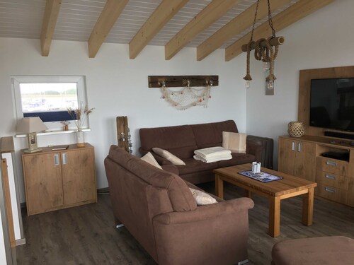 06. floating houses (105 m²) Nanna - Floating houses no. 9 with fireplace, sauna and 2