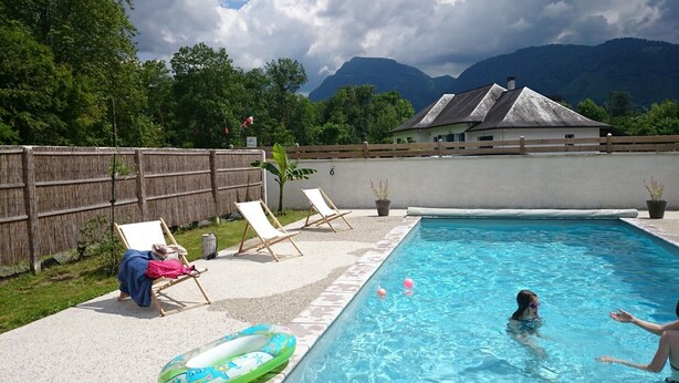 Stuga - eget badrum (LES 3 EDELWEISS) | Pool | Utomhuspool