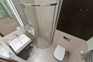 City Studio Suite | Bathroom - MB Cracow Apartments-Plac Na Groblach 6 (Kraków)