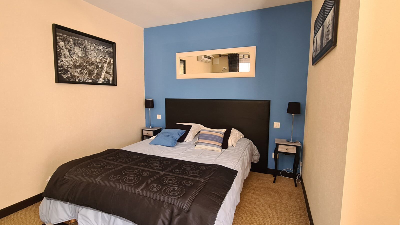 Premium bedding, individually decorated, individually furnished, desk