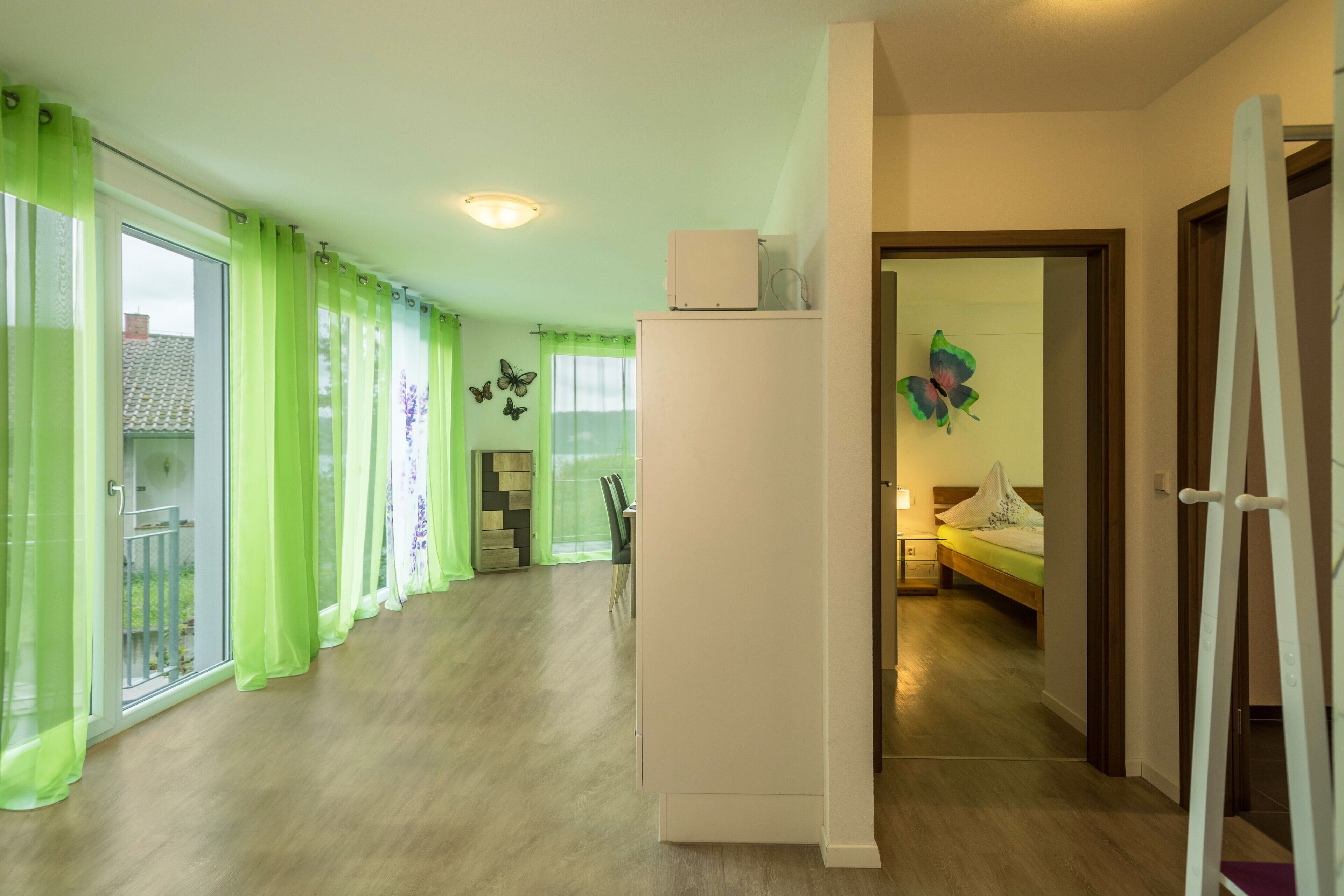 2 chambres, fer et planche à repasser, Wi-Fi gratuit, draps fournis