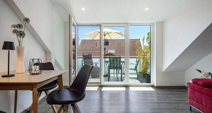 Lichtdurchflutete Ferienwohnung "Haus Sohl 1" in der Nähe von Zentrum und Bodensee