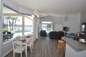 Dining - Relaxing Canalfront Home with Pool & Sunset Views (Palm Coast)