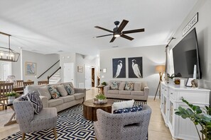 TV, video games, DVD player, table football - Luxury Family Villa โ Private Pool, Game Rooms & Star Wars Theater! (Davenport)