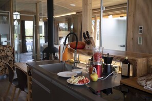 House, Balcony | Private kitchen