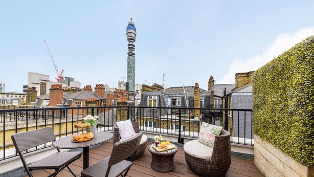 Apartment 14 - Two Bedroom with Roof Terrace | Terrace/patio - Fitzrovia by CAPITAL (London)