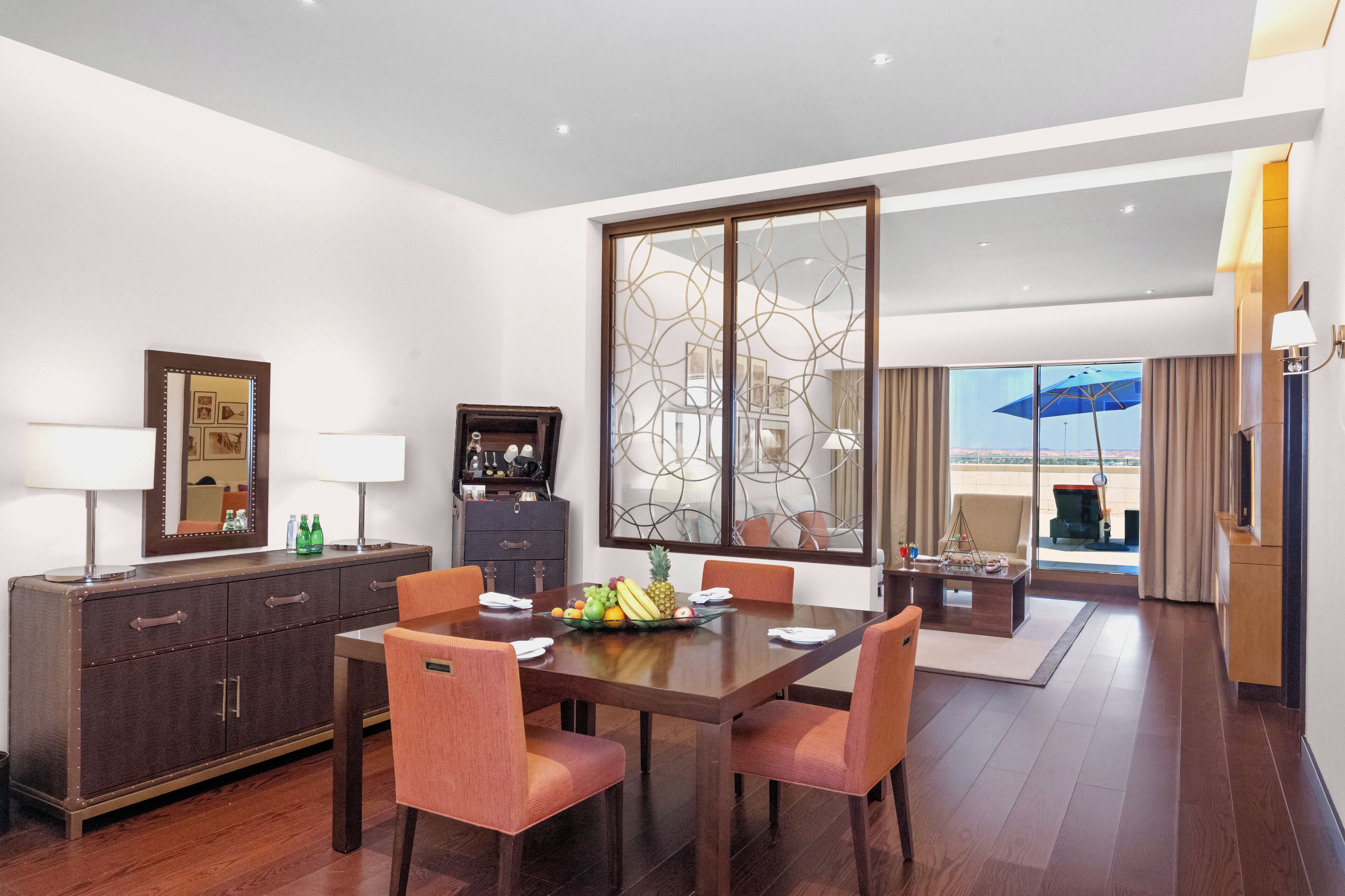 Premium bedding, memory-foam beds, minibar, in-room safe