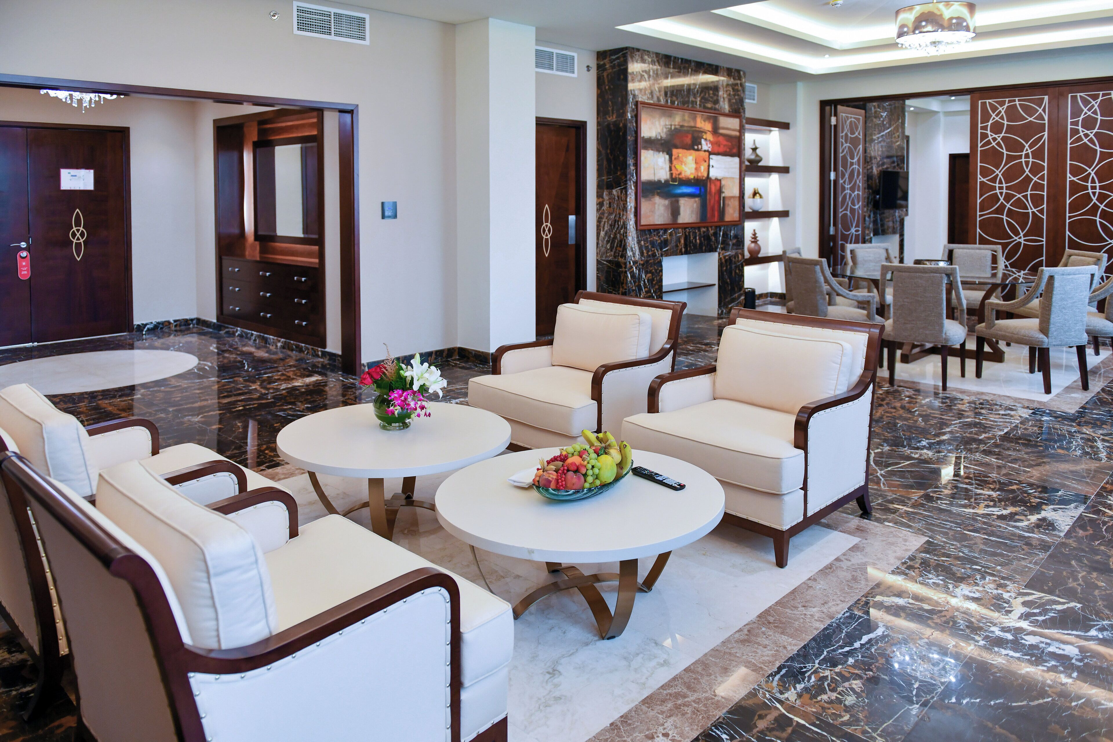 Premium bedding, memory foam beds, minibar, in-room safe