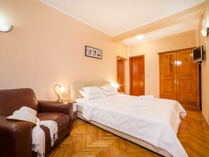 1 bedroom, in-room safe, iron/ironing board, WiFi - Duplex Apartment with Sea View (Pržno)