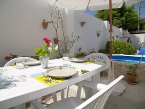Dining - Romantic Villa w / patio and pool, complete privacy (Reguengo Grande)