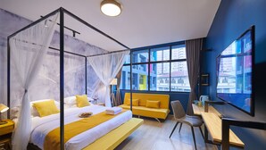Habitación Deluxe (Cozy) | Escritorio, wifi gratis, ropa de cama