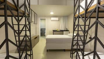 Minibar, desk, iron/ironing board, free WiFi