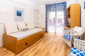 1 多间卧室、熨斗/熨衣板、免费 WiFi、床单