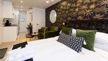1 Schlafzimmer, Bügeleisen/Bügelbrett, kostenloses WLAN, Bettwäsche