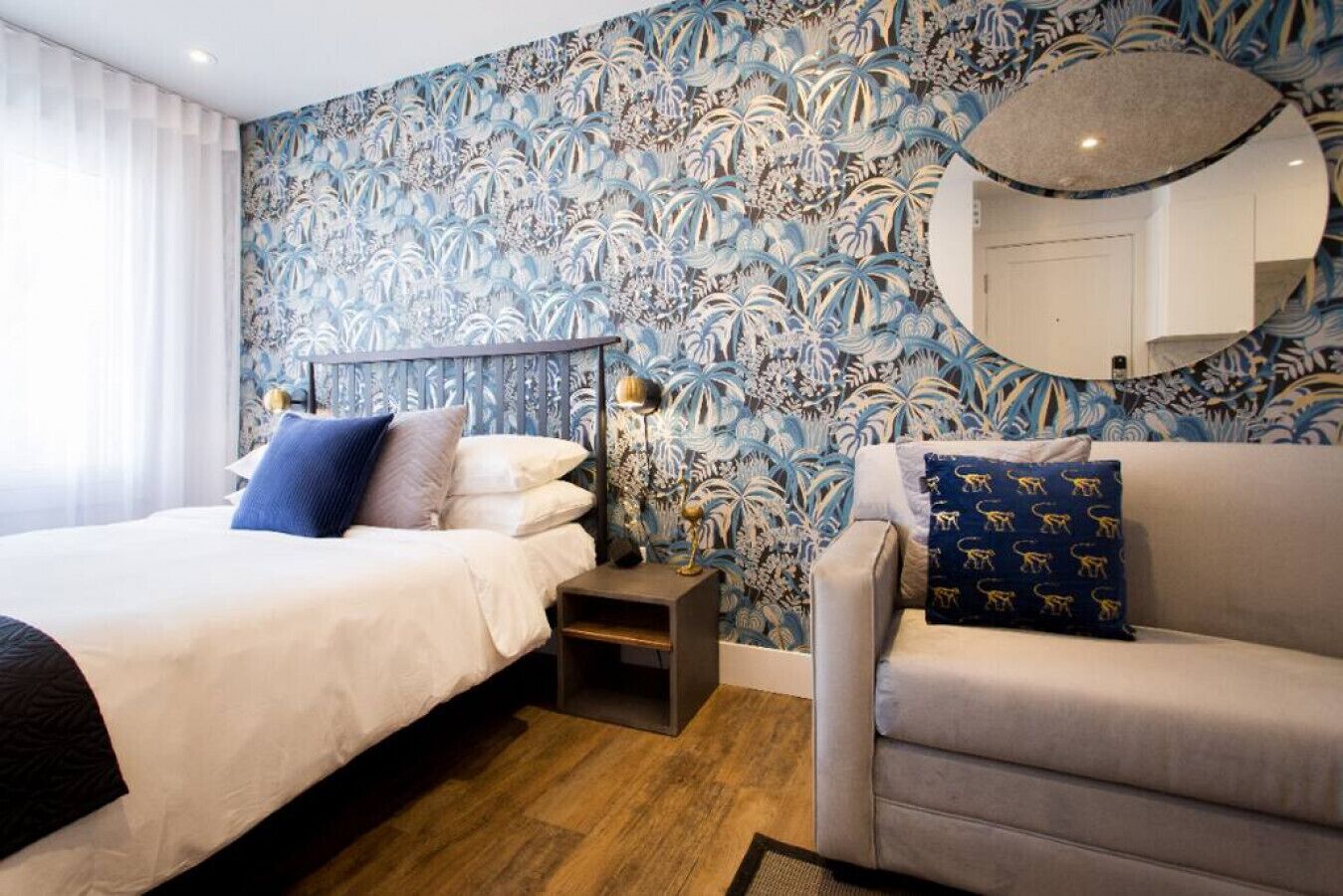 1 bedroom, iron/ironing board, free WiFi, bed sheets