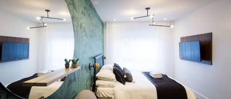 1 bedroom, iron/ironing board, free WiFi, bed sheets