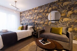 1 多间卧室、熨斗/熨衣板、免费 WiFi、床单