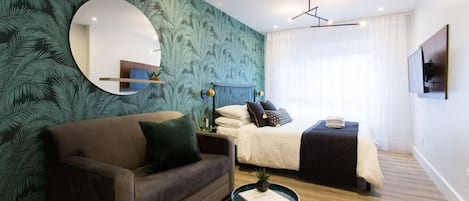 1 bedroom, iron/ironing board, free WiFi, bed sheets