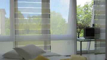 Apartment | Living area | 19-inch TV with cable channels, DVD player