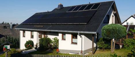 Voorkant van accommodatie